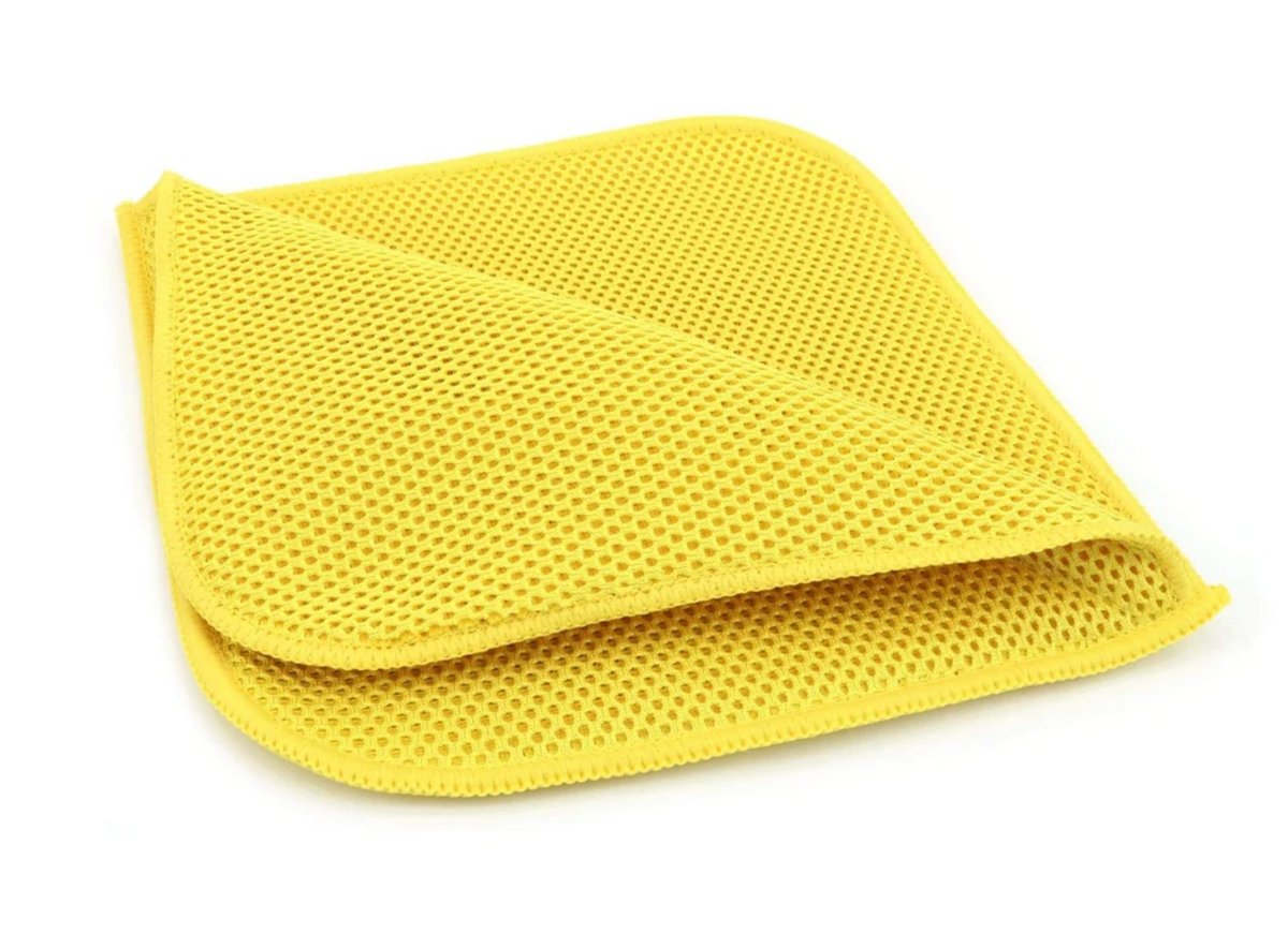 [Bug/Decon Flip] Microfiber Mesh Bug & Decontamination Towels - (8 in. x 8 in., 300 gsm) 3 pack